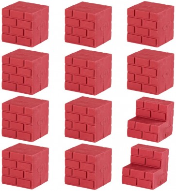 ブロックセット レンガ, BAN116622, by バンダイ