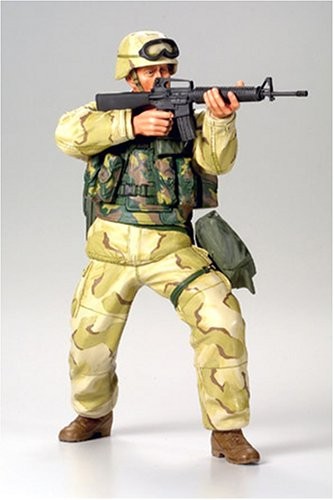1/16 ワールドフィギュアシリーズ 現用 アメリカ陸軍歩兵 デザートユニフォーム タミヤ, TAM63087, by タミヤ