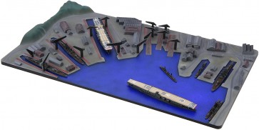 1/3000 集める軍港シリーズ No.2 佐世保軍港 フジミ, FUJ01300, by フジミ