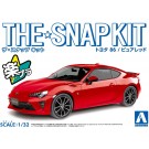 1/32 ザ・スナップキット No.03-F トヨタ 86(ピュアレッド) アオシマ, AOS57551, by アオシマ