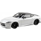 1/32 楽プラ スナップキット No.17CU-PW ニッサン RZ34 フェアレディZ カスタムホイール (プリズムホワイト) アオシマ, AOS00070, by アオシマ