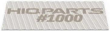 サンディングチップ70 #1000（1枚入） ハイキューパーツ, HIQ72977, by ハイキューパーツ