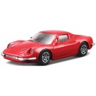 1/43 トミカプレゼンツ ブラーゴ レース&プレイシリーズ ディ-ノ 246 GT(赤) タカラトミー, TAK63176, by タカラトミー