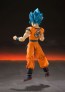 S.H.Figuarts ドラゴンボール スーパーサイヤ人ゴッドスーパーサイヤ人孫悟空-超- バンダイ, BAN57001, by バンダイ