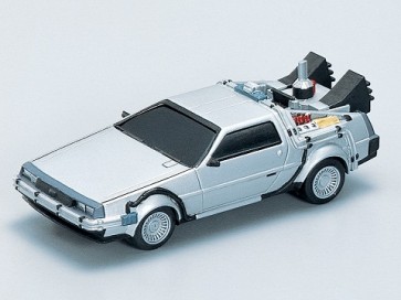 1/43 バック・トゥ・ザ・フューチャー プルバック デロリアン PartⅡ アオシマ, AOS54765, by アオシマ