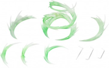 魂EFFECT WIND Green Ver. for S.H.Figuarts バンダイ, BAC60619, by バンダイ
