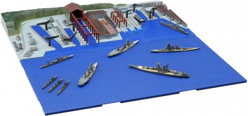 集める軍艦シリーズ 1/3000 昭和20年 呉軍港残存艦艇セット （大和昭和20年/伊勢/日向/榛名/大淀/陽炎型） フジミ, FUJ01393, by フジミ