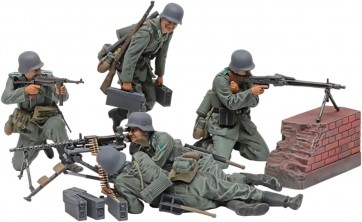 1/35 ミリタリーミニチュアシリーズ No.386 ドイツ機関銃チーム (大戦中期) タミヤ, TAM53866, by タミヤ
