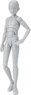 S.H.Figuarts ボディくん -スクールライフ- Edition DX SET (Gray Color Ver.) バンダイ, BAC60541, by バンダイ