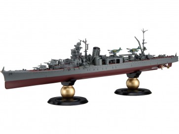 1/700 帝国海軍シリーズ No.37 EX-1 日本海軍軽巡洋艦 矢矧 (昭和20年/昭和19年) フルハルモデル(エッチングパーツ付き) フジミ, FUJ52258, by フジミ