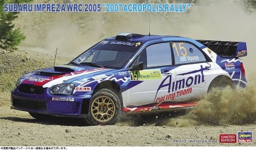 1/24 スバル インプレッサ WRC 2005 “2007 アクロポリス ラリー” ハセガワ, HAS05581, by ハセガワ