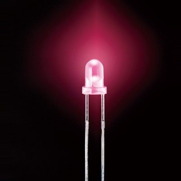 LED　3φ　（赤）　5ｐｃｓ, MNSHP-23, by ミネシマ