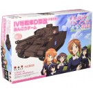 1/72 ガールズ&パンツァー劇場版  IV号戦車D型改(H型仕様) あんこうﾁｰﾑ プラッツ, PLZ34684, by プラッツ