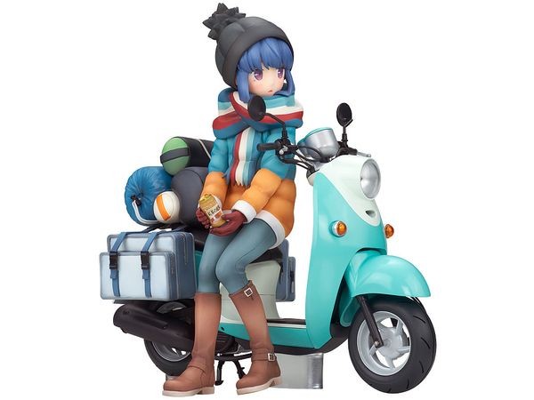 ゆるキャン 1/10 ゆるキャン 志摩 リン with スクーター (再販) アルター