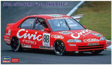 1/24 ハセガワ限定商品 JTCC シビック フェリオ 1994 インターTEC ハセガワ, HAS03853, by ハセガワ