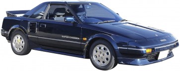 1/24 ヒストリックカーシリーズ トヨタ MR2（AW11） 後期型 G-リミテッド スーパーチャージャー (Tバールーフ) ハセガワ, HAS11452, by ハセガワ
