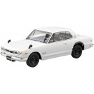 1/32 楽プラ スナップキット No.16-WH ニッサン C10 スカイライン 2000GT-R(ホワイト) アオシマ, AOS01633, by アオシマ