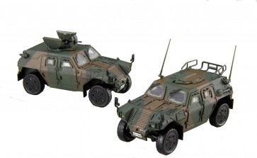 1/72 ミリタリーシリーズ 陸上自衛隊 軽装甲機動車(中隊長車/機関銃搭載車) フジミ, FUJ22993, by フジミ
