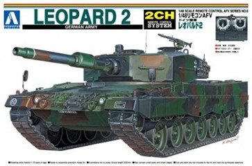 1/48　リモコンＡＦＶ 6 ドイツ陸軍 レオパルド２ アオシマ, AOS01509, by アオシマ