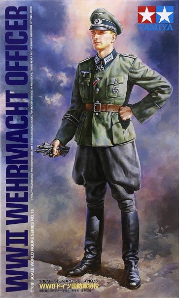 1/16 ワールドフィギュアシリーズ WWII ドイツ 国防軍将校 タミヤ, TAM63155, by タミヤ