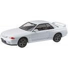 1/32 楽プラ スナップキット No.14-CW ニッサン R32 スカイライン GT-R (クリスタルホワイト) アオシマ, AOS69202, by アオシマ