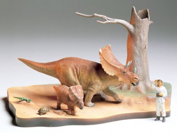 1/35 恐竜 01ｶｽﾓｻｳﾙｽ情景ｾｯﾄ, TAM60101, by タミヤ