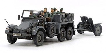 1/48 ﾄﾞｲﾂﾄﾗｯｸKfz.69 3.7cm砲牽引型, TAM32580, by タミヤ