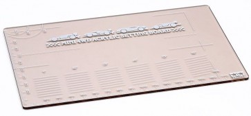 1/32 ミニ四駆グレードアップパーツ ミニ四駆アクリルセッティングボード (スモーク) [ミニ四駆特別企画] タミヤ, TAM56180, by タミヤ