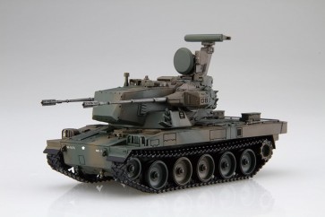 1/72 ミリタリーシリーズ No.9 EX-2 陸上自衛隊 87式自走高射機関砲(隊員付き 2両入り) フジミ, FUJ23631, by フジミ