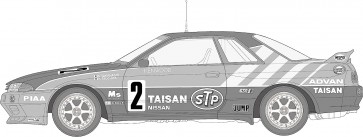 1/24 インチアップシリーズ No.298 タイサン STP GT-R (スカイライン GT-R [BNR32 Gr.A仕様]) 1992 フジミ, FUJ47447, by フジミ