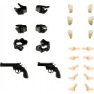 1/12 Little Armory リトルアーモリー [LAOP13] 創彩少女庭園用タクティカルグローブ2 リボルバーセット (ブラック) トミーテック, TMT26724, by トミーテック