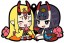 ラバーマスコット バディコレ Fate/Grand Order Vol.2 1BOX 6個入り Fate/Grand Orderメガハウス, MEG30327, by メガハウス