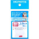 ルミドーム2 蛍光ピンク 2.0mm(10個入) ハイキューパーツ, HIQ79570, by ハイキューパーツ