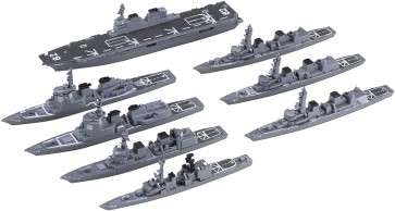 1/3000 集める軍艦シリーズ №31 海上自衛隊 第2護衛隊群 フジミ, FUJ01577, by フジミ