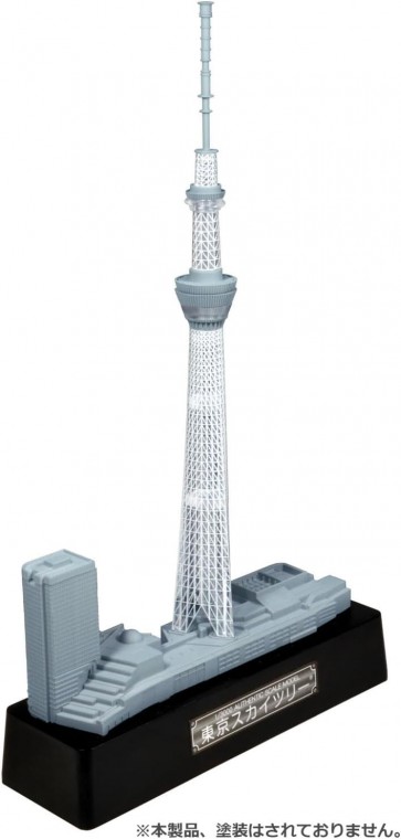 1/3000 かんたんプラモデル 東京スカイツリー (再販) 童友社, DYS11741, by 童友社