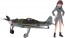 1/20 ストライクウィッチーズ ゲルトルート・バルクホルン w/フォッケウルフFw190D-9(1/72) ハセガワ, HAS21797, by ハセガワ