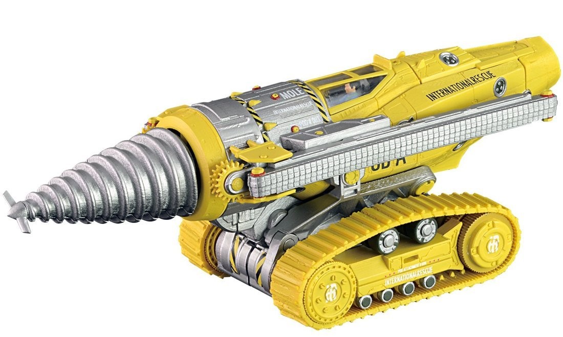 サンダーバード サンダーバード ジェット モグラ モーターライズ キャタピラー駆動 ドリル回転 TBメカコレクション バンダイ 未組立プラモデル レア 絶版 リアルキット01 ジェットモグラ (モーターライズ仕様