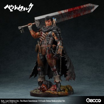 1/6 ベルセルク/ガッツ ロスト・チルドレンの章 黒い剣士 1/6スケールスタチュー リニューアル版 Gecco, GEC50915, by Gecco