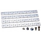 ﾕﾆﾊﾞｰｻﾙ金具4本ｾｯﾄ, TAM70164, by タミヤ