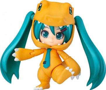 ねんどろいど キャラクター・ボーカル・シリーズ01 初音ミク/デジモン 初音ミク きぐるみアグモンVer. グッドスマイルカンパニー, GSC20396, by グッドスマイルカンパニー