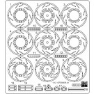1/12 カワサキ GPZ900R (A1)(1984)用エッチング パーツ ハセガワ, HAS17782, by ハセガワ