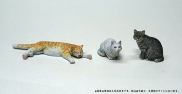 1/20 猫セット01, HAN002, by ハナシノモケイ