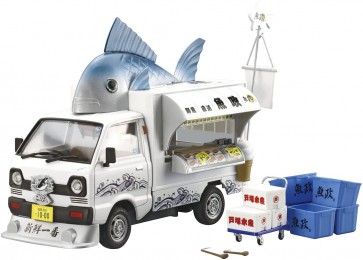 1/24 移動販売 No.1 魚屋さん アオシマ, AOS63378, by アオシマ