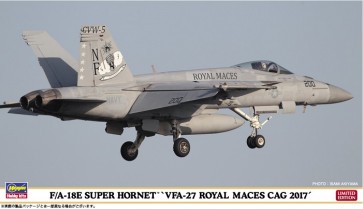 1/72 F/A-18E スーパーホーネット "VFA-27 ロイヤルメイセスCAG 2017" ハセガワ, HAS22546, by ハセガワ