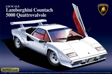 1/24 ランボルギーニ　カウンタック　5000QV, AOS48118, by アオシマ