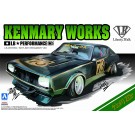 1/24 リバティーウォーク 2 ニッサン スカイライン ケンメリ2Dr　  アオシマ, AOS09819, by アオシマ