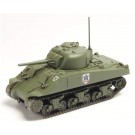 1/56 ガールズ&パンツァー 劇場版: オテゴロ模型戦車道 M4シャーマン 75mm砲搭載型 サンダース大学付属高校 プラッツ, PLZ62199, by プラッツ