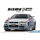 1/24 ザ・モデルカー No.SP05 ニッサン BNR34 スカイライン GT-R NISMO S-TUNE '04 アオシマ, AOS66072, by アオシマ