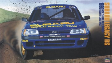1/24 スバルレガシィRS "1993 ニュージーランドラリー 優勝車/ツール・ド・コルス ラリー" ハセガワ, HAS03112, by ハセガワ