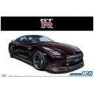 1/24 ザ・モデルカー ニッサン R35 GT-R Spec-V 2009 アオシマ, AOS53171, by アオシマ